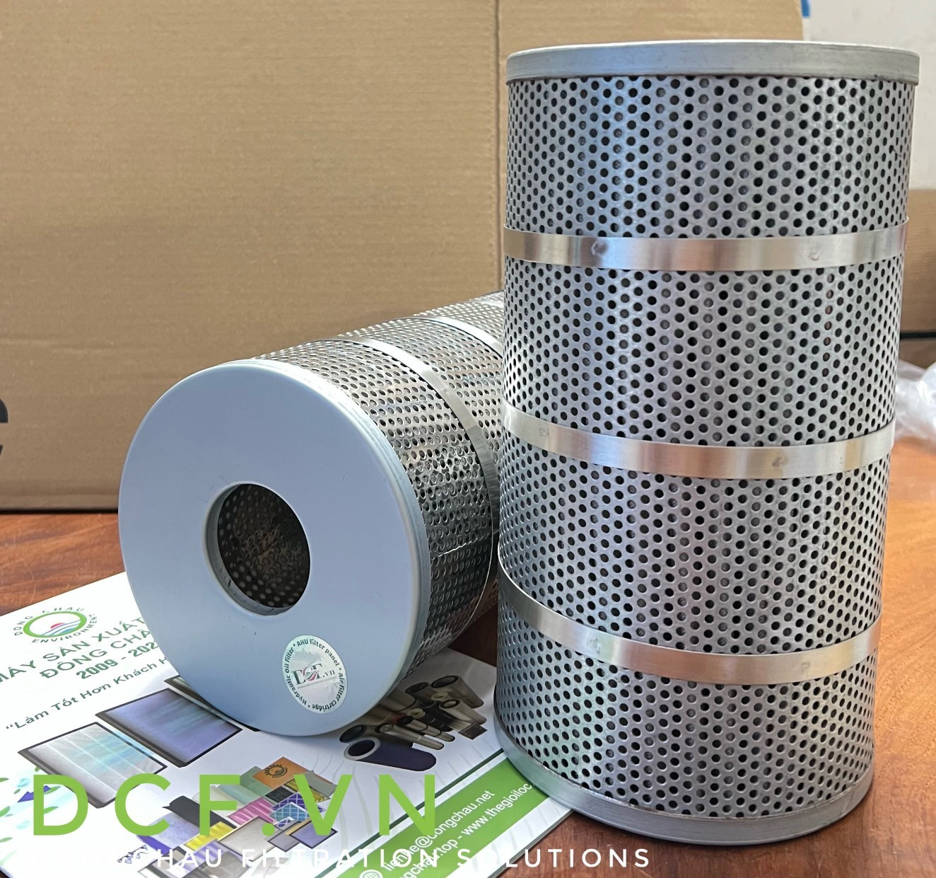 Stainless steel hydraulic pressure oil filter core