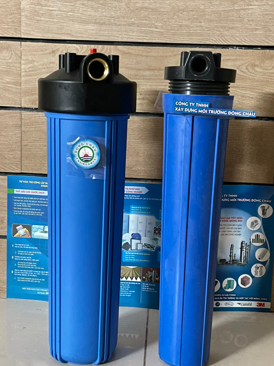 PVC Filter cartridge Housing 20 inch Blue | Ly lọc thô xanh