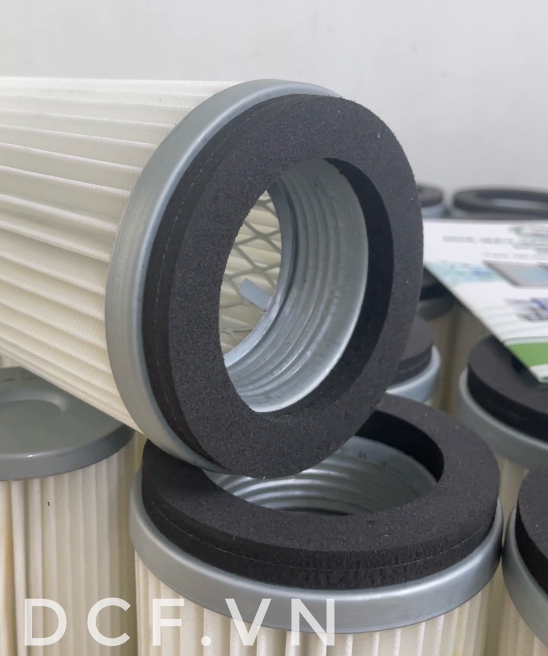 cấu tạo Quả lọc gió PE ren trong