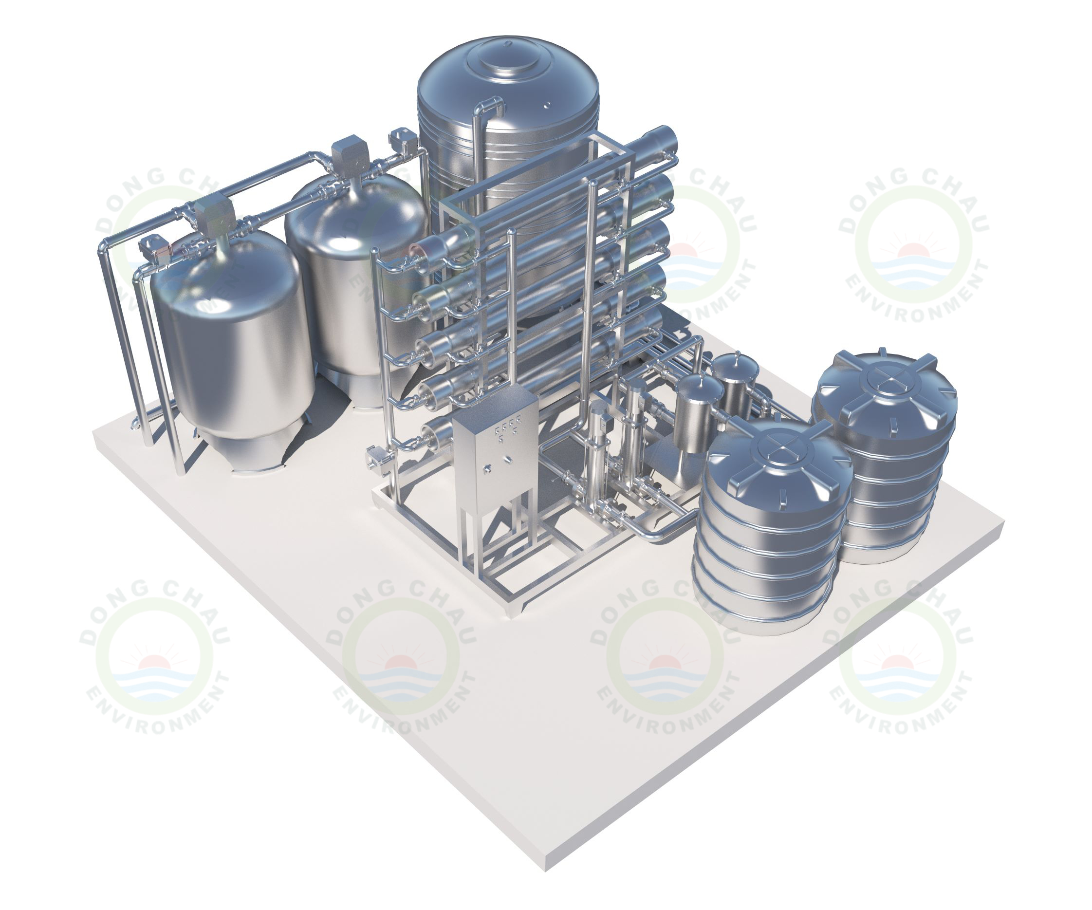 Flocon MC3 hóa chất tẩy cáu cặn VÔ CƠ màng RO công nghiệp