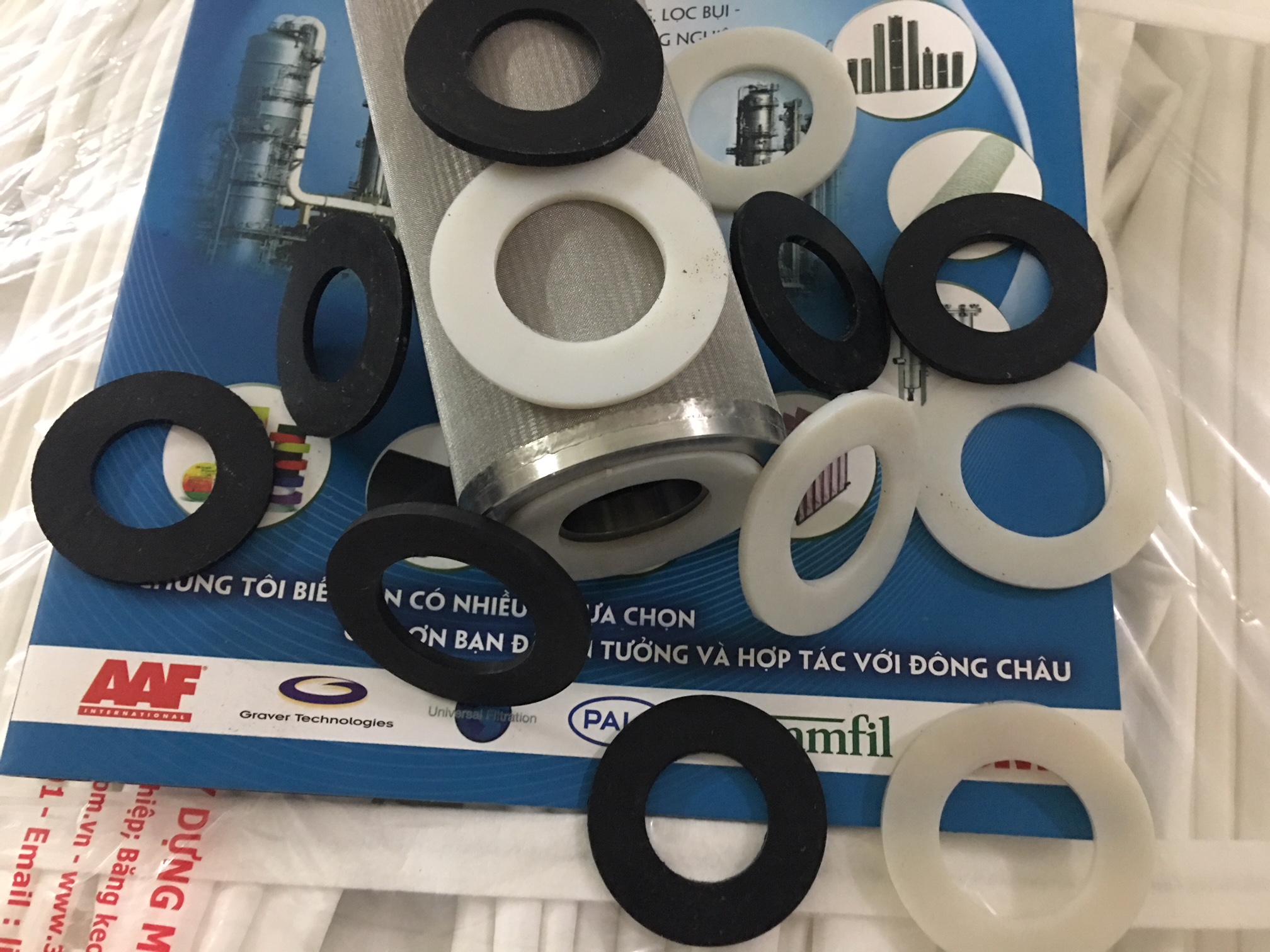 cấu tạo Ron cao su tròn Viton cho lõi lọc inox