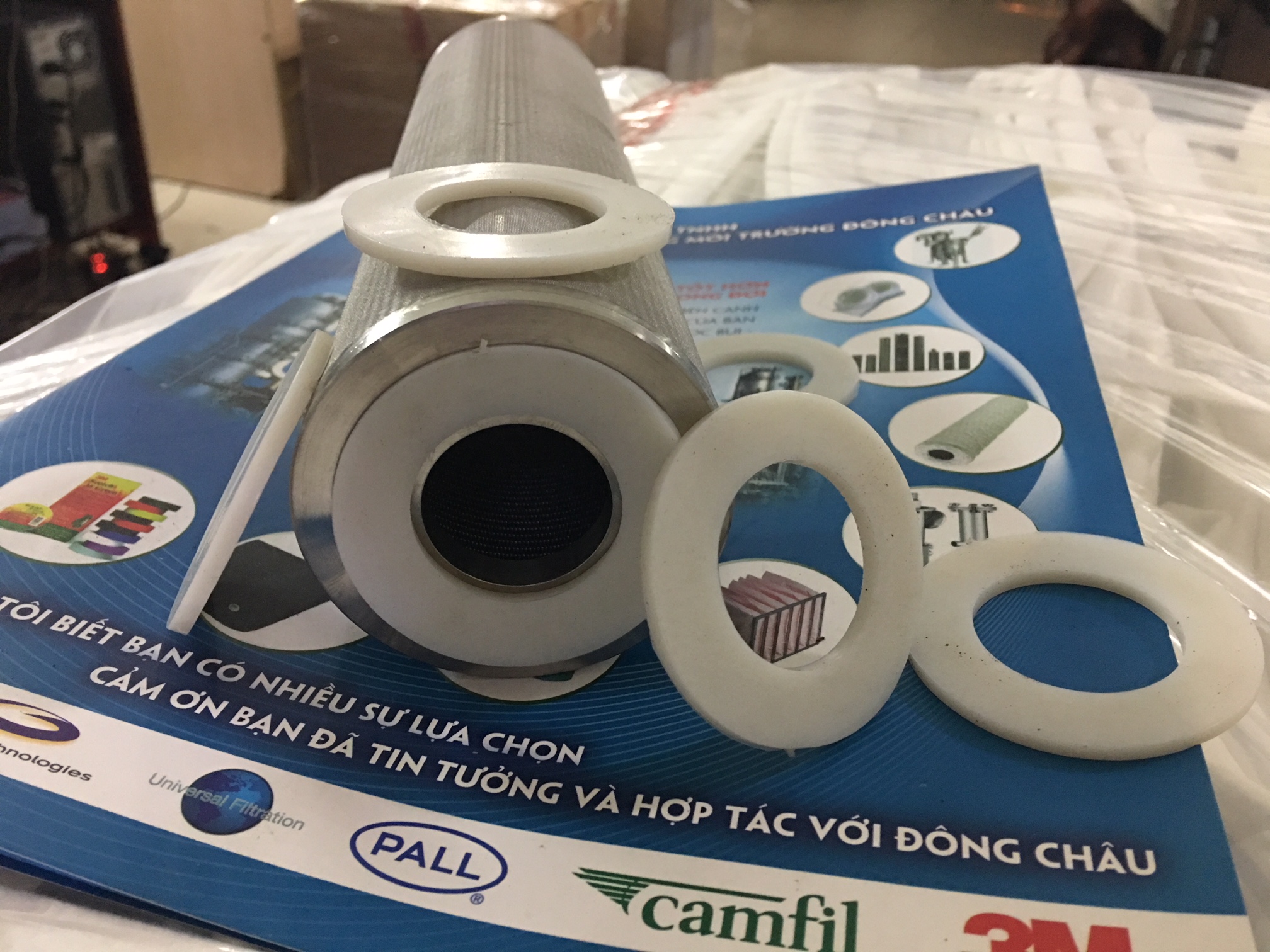 cách sử dụng Ron cao su tròn Viton cho lõi lọc inox