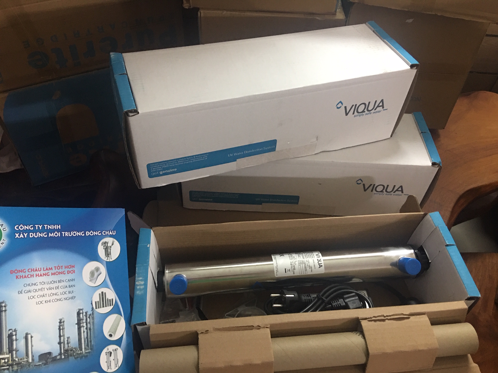 S5Q-PA2 Bộ đèn UV diệt khuẩn Viqua nguyên bộ giá tốt
