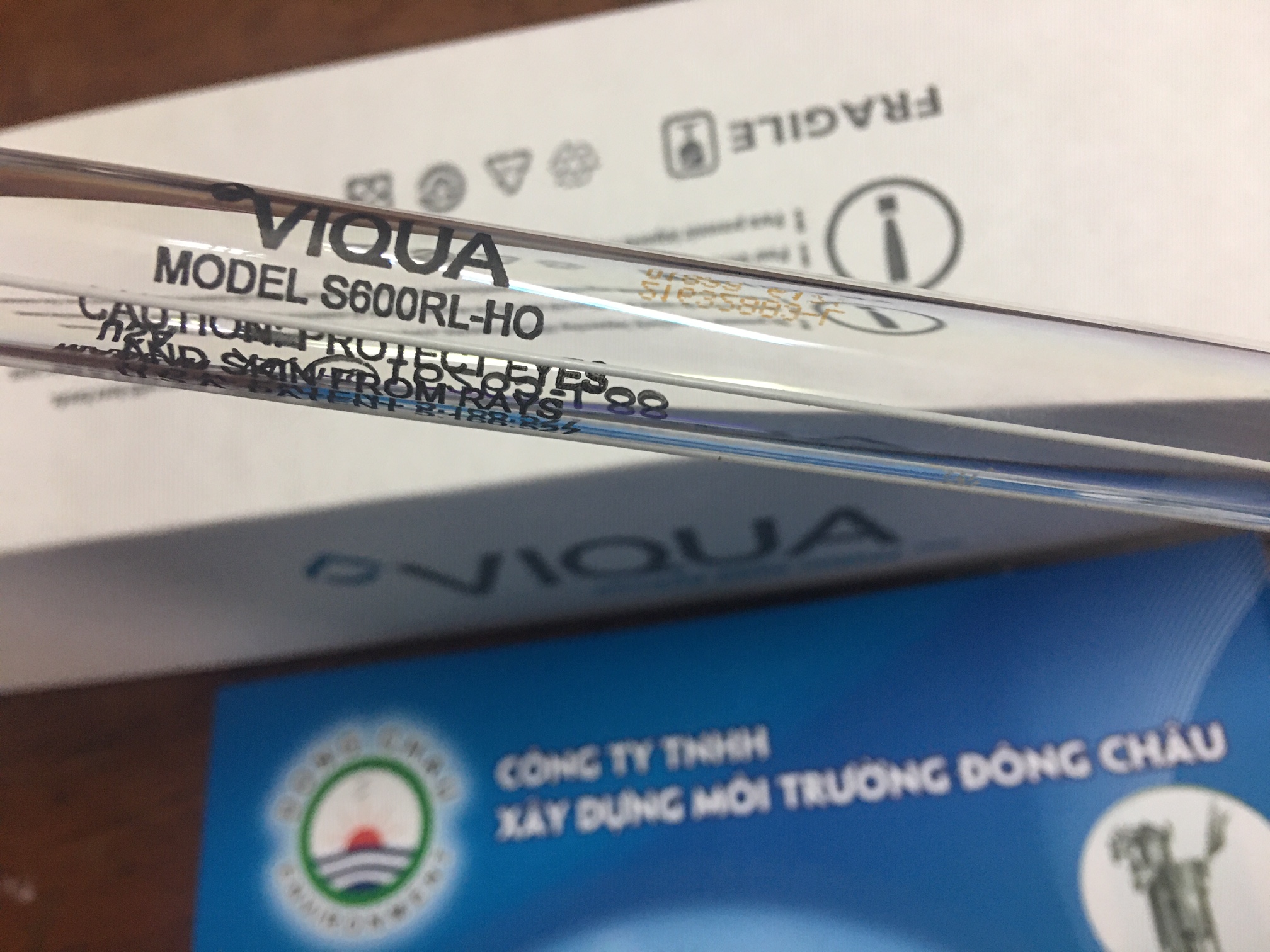 Bóng đèn S600RL-HO Viqua Canada S600RL-HO, bóng đèn UV Viqua Canada