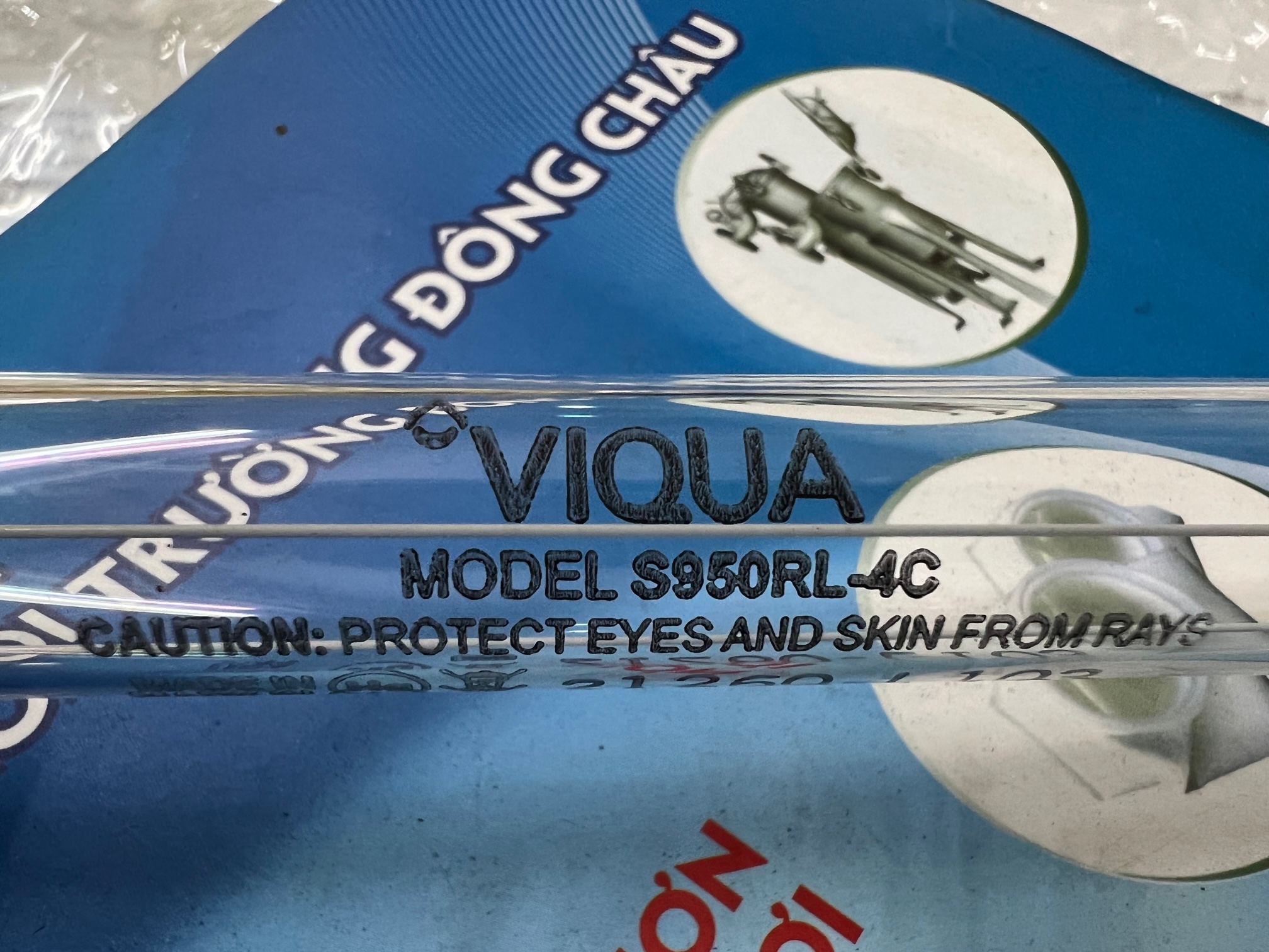 kiểm tra hàng Bóng đèn cực tím 4 chấu S950RL-4C Viqua