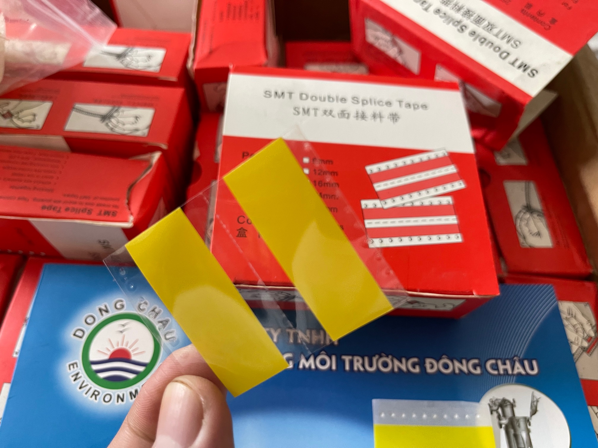 SMT Băng dính nối liệu điện tử màu vàng