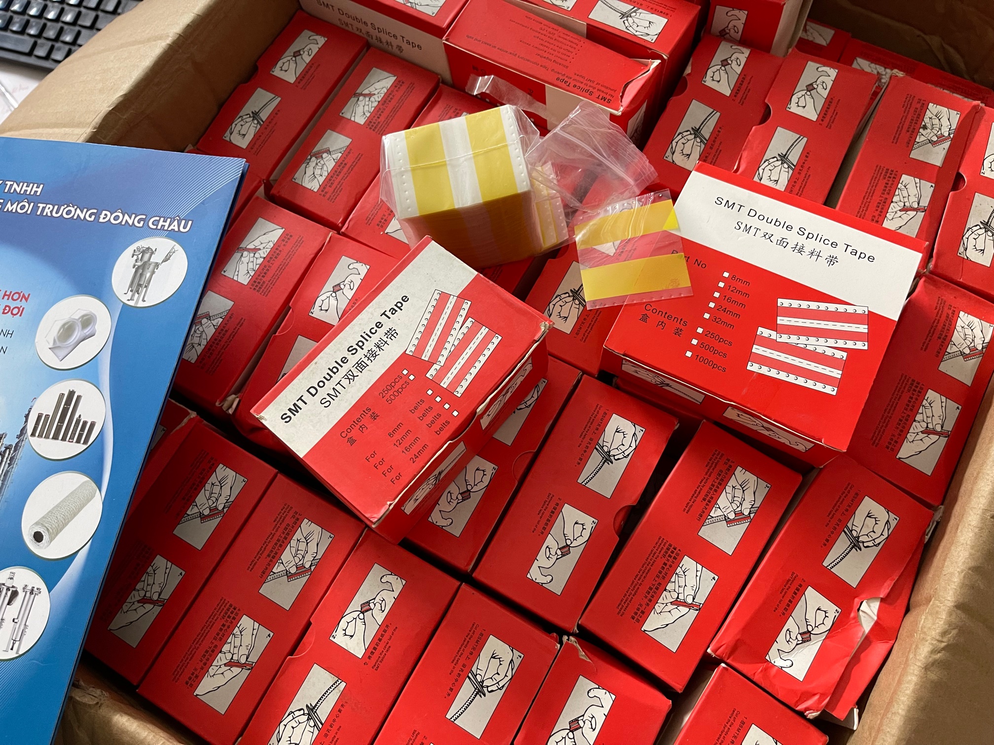 Đông Châu phân phối sỉ MIếng dán băng dính nối liệu SMT các size