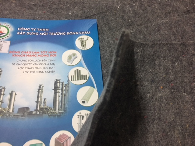 chất liệu Vải thấm hút dầu lẫn trong nước thải