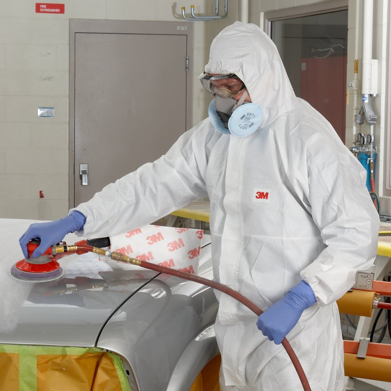 cách sử dụng Quần áo chống hóa chất 3M 4510