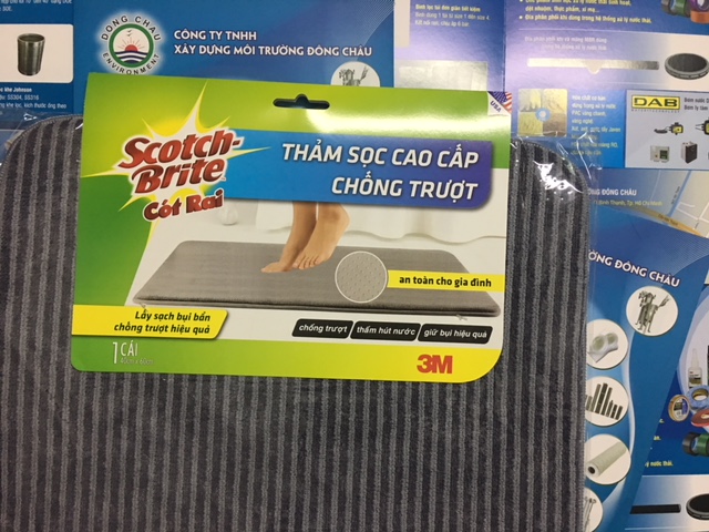 thông tin xuất xứ Thảm chống trơn trượt 3M nhiều màu