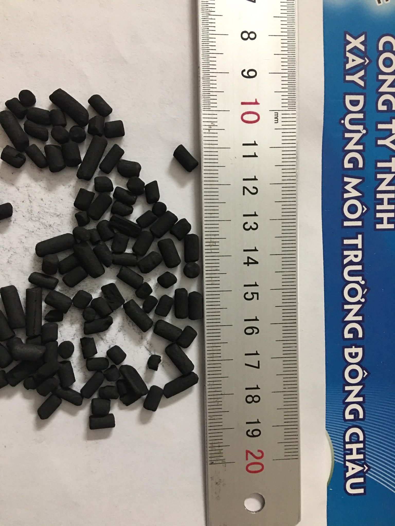 Than dừa hoạt tính lọc nước lọc khí dạng viên