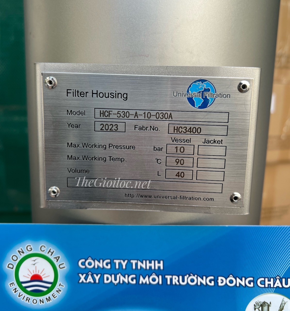 information The Universal 30-inch 5-core filter housing