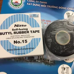 Băng keo điện Nitto N15 bản rộng màu xanh