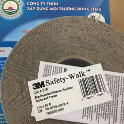 3M 370 Băng keo chống trơn trượt màu xám