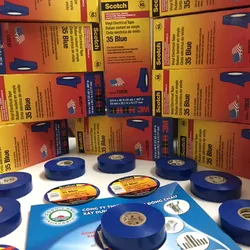 Băng keo điện 3M Scotch 35 xanh dương