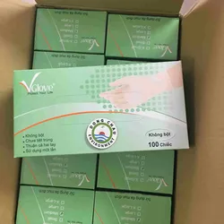 Găng tay Y tế có bột Vglove chính hãng chất lượng cao giá sỉ