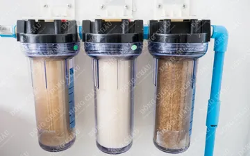 Bộ lọc nước thô 3 cấp tiện lợi