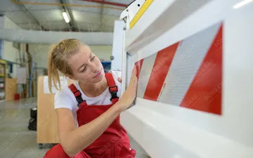 Cấu tạo decal phản quang