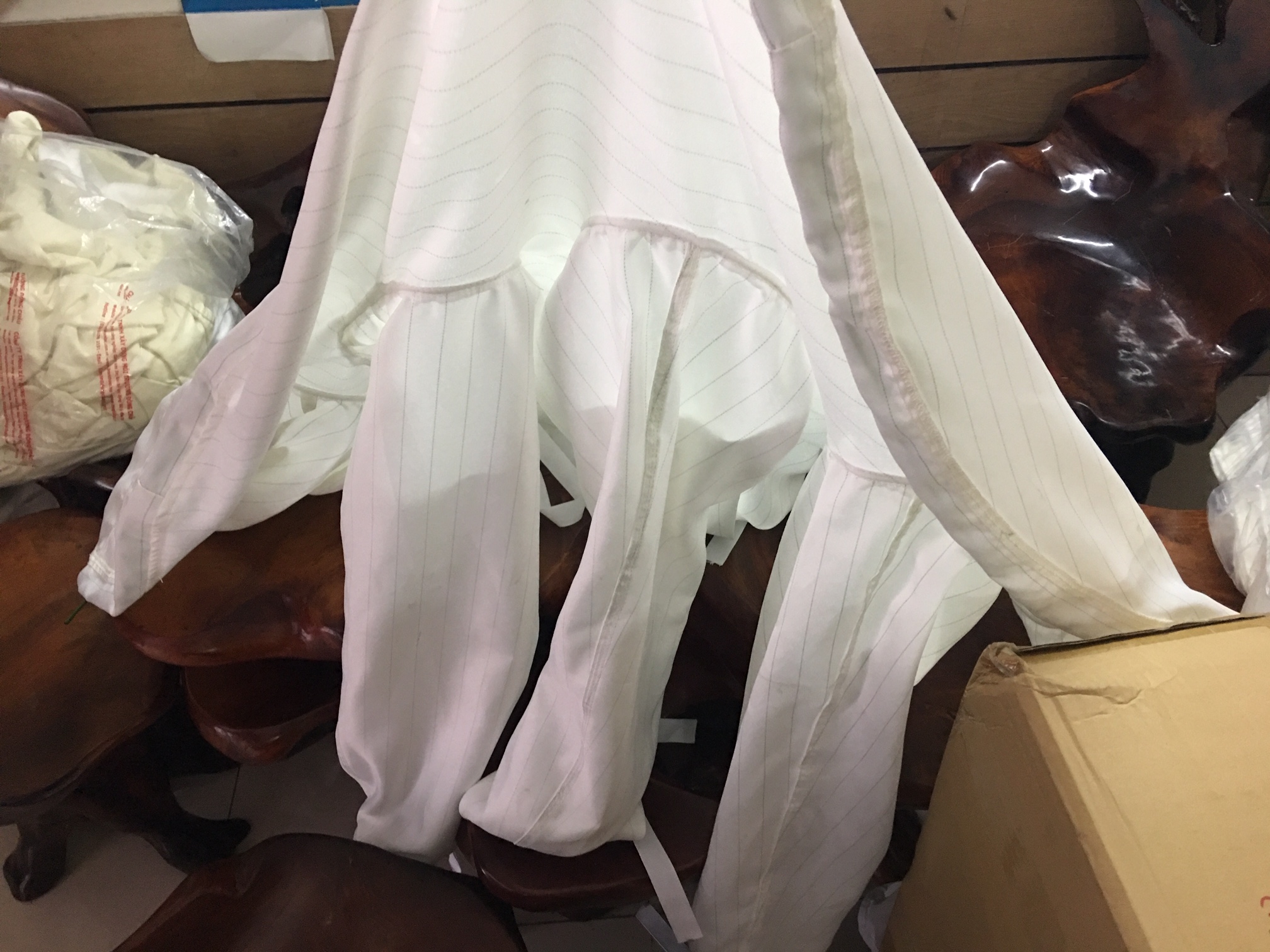 chất liệu vải Túi bạch tuộc chống tĩnh điện lọc máy sấy tầng sôi