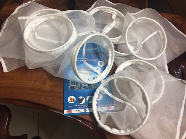 Túi lọc NMO vòng inox may theo yêu cầu làm theo yêu cầu