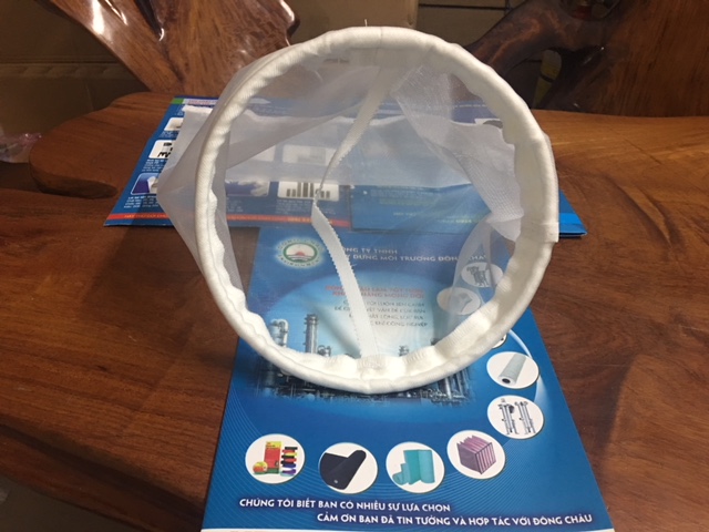 liên hệ đông châu cung cấp Túi lọc NMO vòng inox may theo yêu cầu