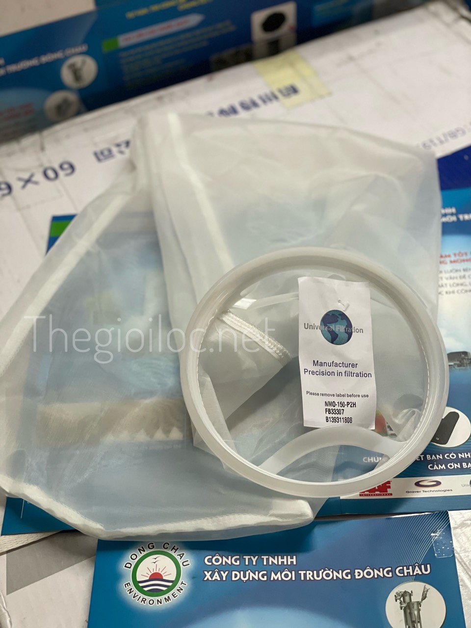 NMO -150 micron - P2H, Túi NMO 150 micron size 2 Túi lọc chất lỏng vải NMO 150µm chính hãng giá tốt