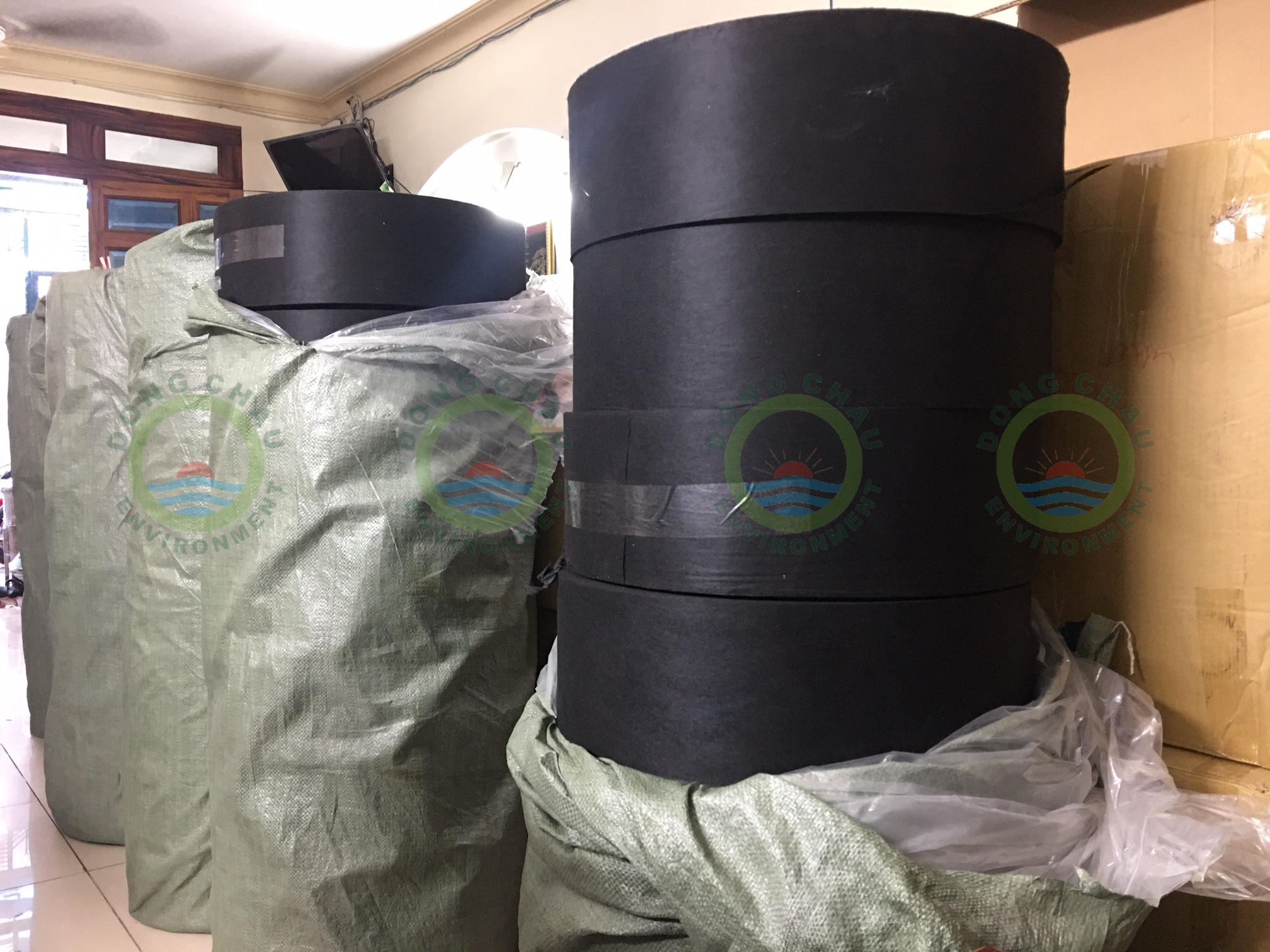 liên hệ đông châu báo giá Vải carbon may khẩu trang than hoạt tính