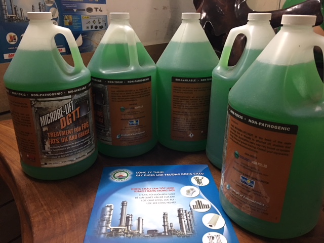 giao hàng tận nơi Men vi sinh xử lý nước thải nhiễm dầu mỡ