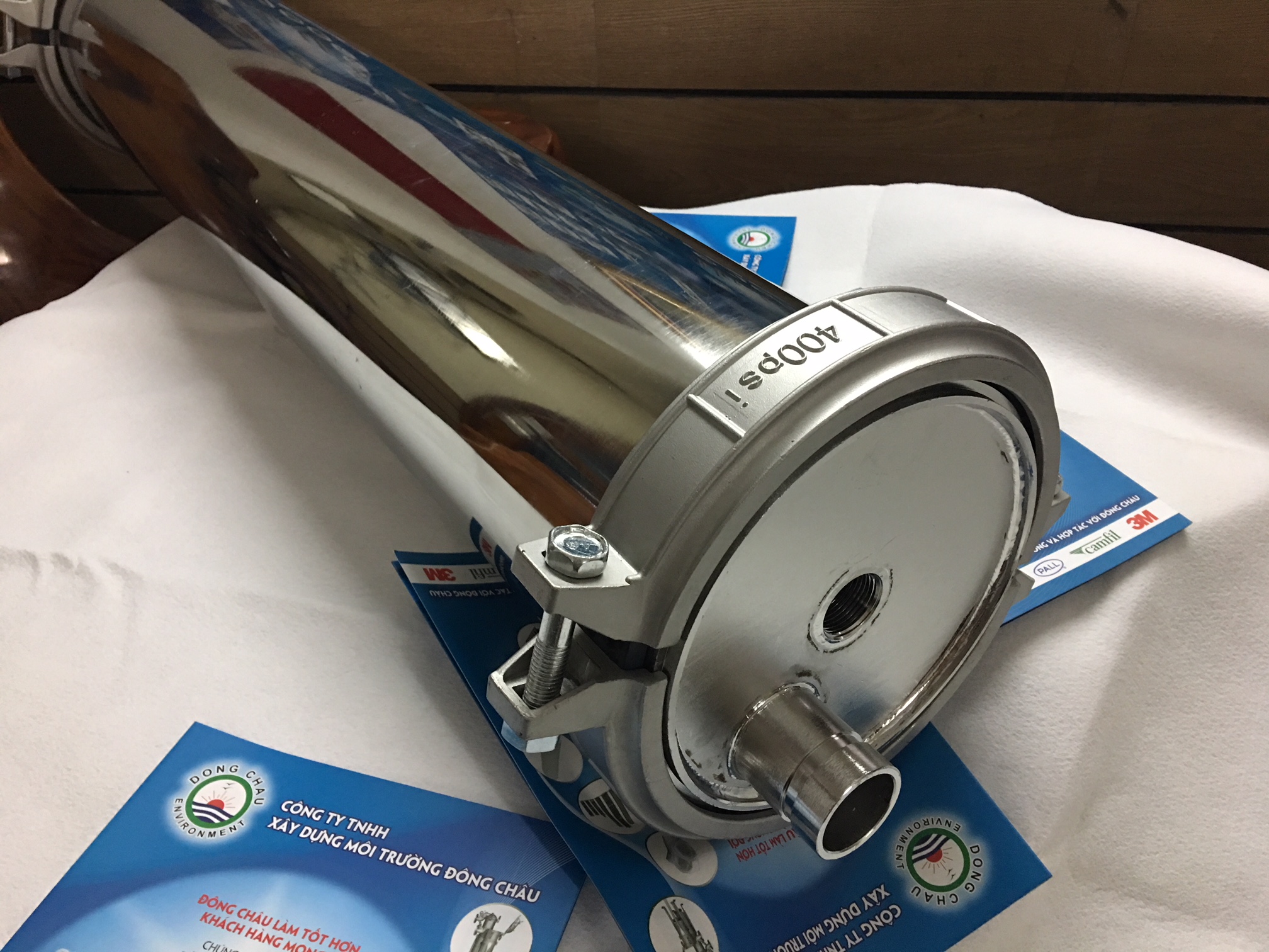 thông tin áp suất Vỏ chứa màng RO 8040 chịu áp 400 psi