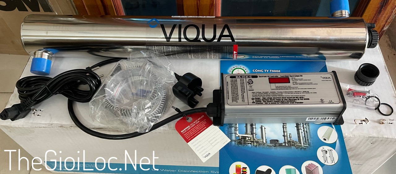 Bộ đèn khử trùng UV Viqua Canada VP600/2 nguyên bộ Viqua khử trùng bằng tia cực tím VP600