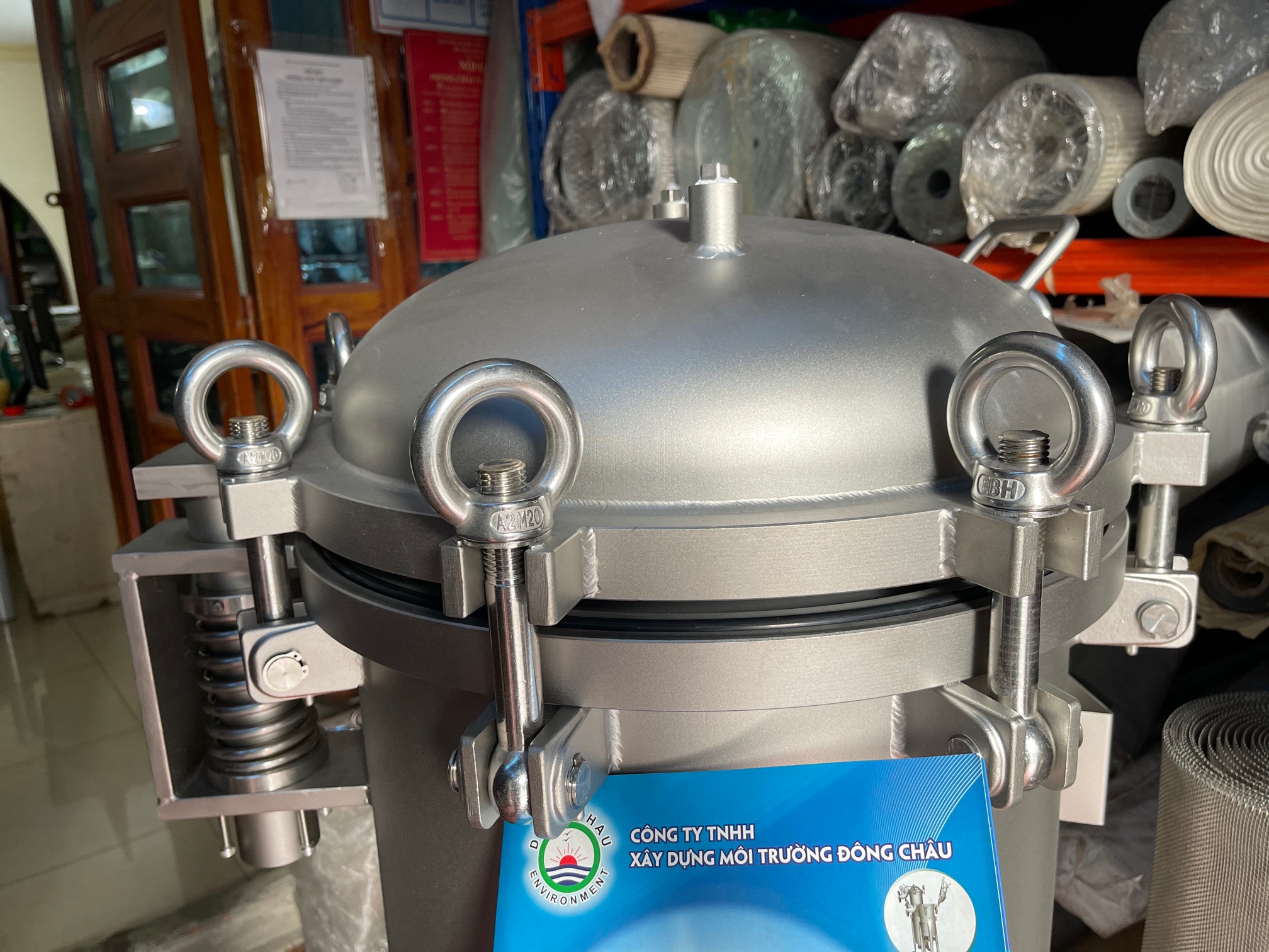 Phần nắp ngoài bình lọc 3 túi, Phần nắp ngoài bình lọc 3 túi,