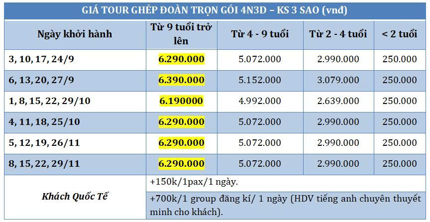 Tour du lịch Đà Nẵng - Hội An - Huế 4 Ngày 3 Đêm