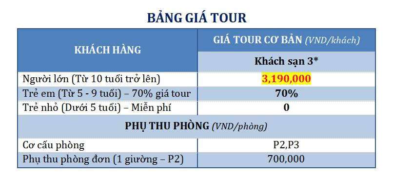 Tour du lịch Tây Nguyên 3 Ngày 3 Đêm ghép đoàn