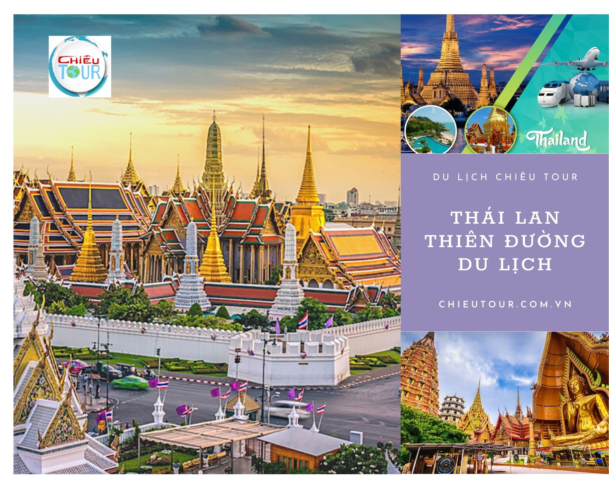 Tour du lịch Thái Lan trọn gói Tour du lịch Thái Lan trọn gói