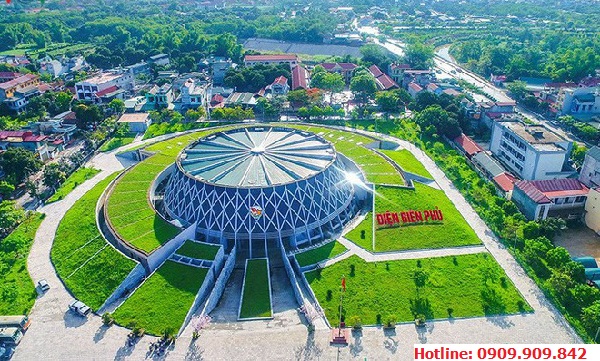 Hình ảnh TP.Điện Biên nhìn từ trên cao