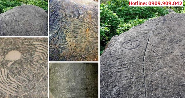 Hình thù kỳ quái trên Bãi đá cổ Sapa