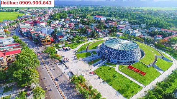 Bảo tàng Điện Biên nhìn từ trên cao