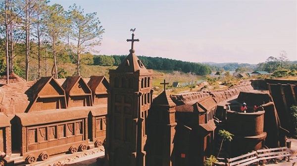 Các công trình mô phỏng tại Đà Lạt