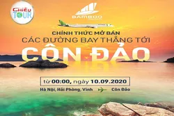 Tour Vinh đi Côn Đảo hãng Bamboo Ariline