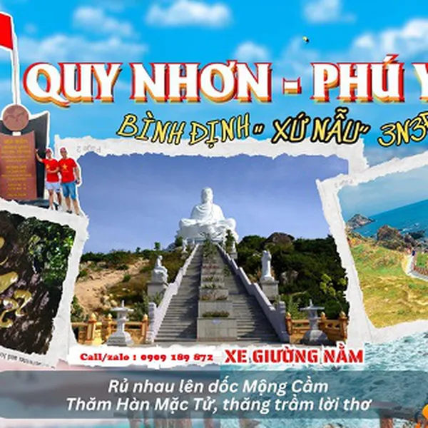 Tour Du Lịch Sài Gòn - Phú Yên 3 Ngày 2 Đêm