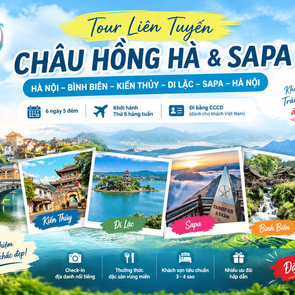 Tour Hà Nội - Bình Biên - Kiến Thủy - Sapa 6 Ngày 5 Đêm