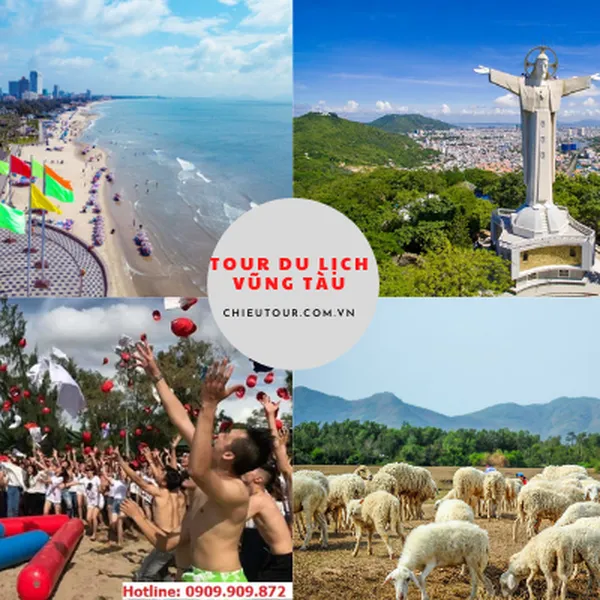 TOUR DU LỊCH VŨNG TÀU 2 NGÀY 1 ĐÊM KHÁCH ĐOÀN