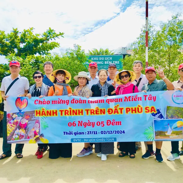TOUR TỪ TP HCM ĐI LỤC TỈNH MIỀN TÂY