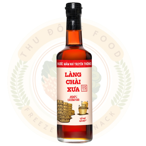 Nước mắm nhỉ truyền thống nhãn đỏ 500ml Nước mắm nhỉ truyền thống nhãn đỏ 500ml