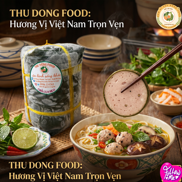 Chả Lụa Heo Quảng Ngãi 1kg