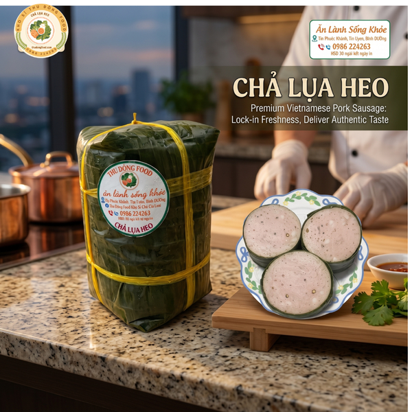 Chả Lụa Heo Quảng Ngãi 1kg