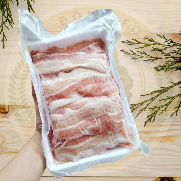 Ba Rọi Heo Thái Lát Khay 500gr