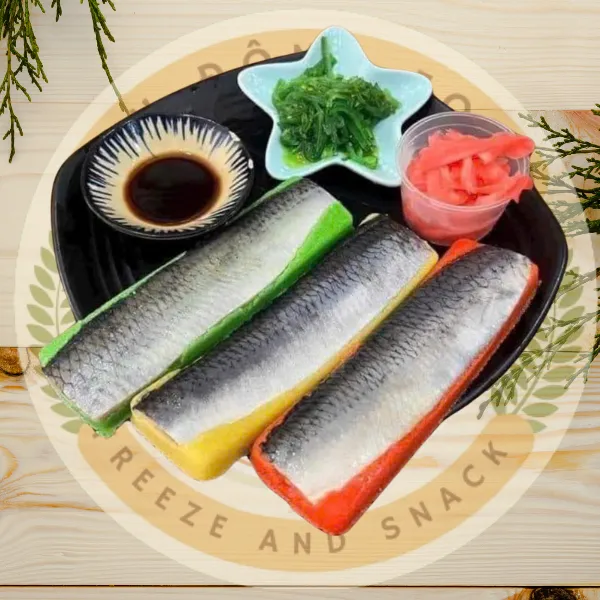 Cá Trích Ép Trứng Sashimi  Thanh  150-170g