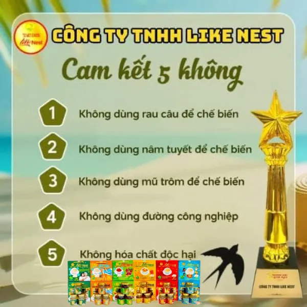 Yến Sào Trẻ Em Vị Vani Lốc 6 Hủ 35%