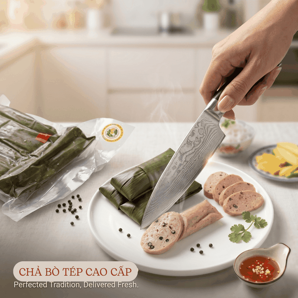 Chả Tép Bò Quảng Ngãi 1kg